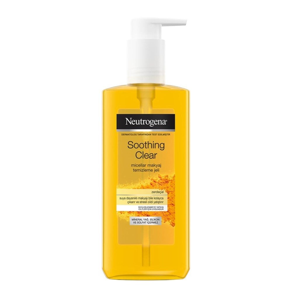 Neutrogena Micellar Makyaj Temizleme Jeli Soothing Clear 200 ml