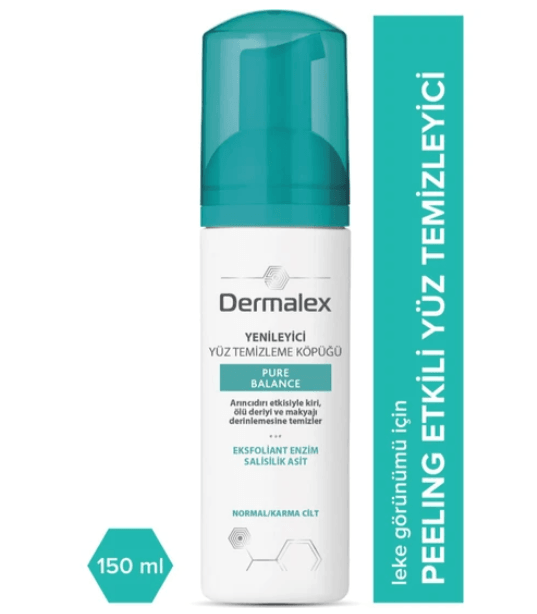 Dermalex Pure Balance Yüz Temizleme Köpüğü 150ml