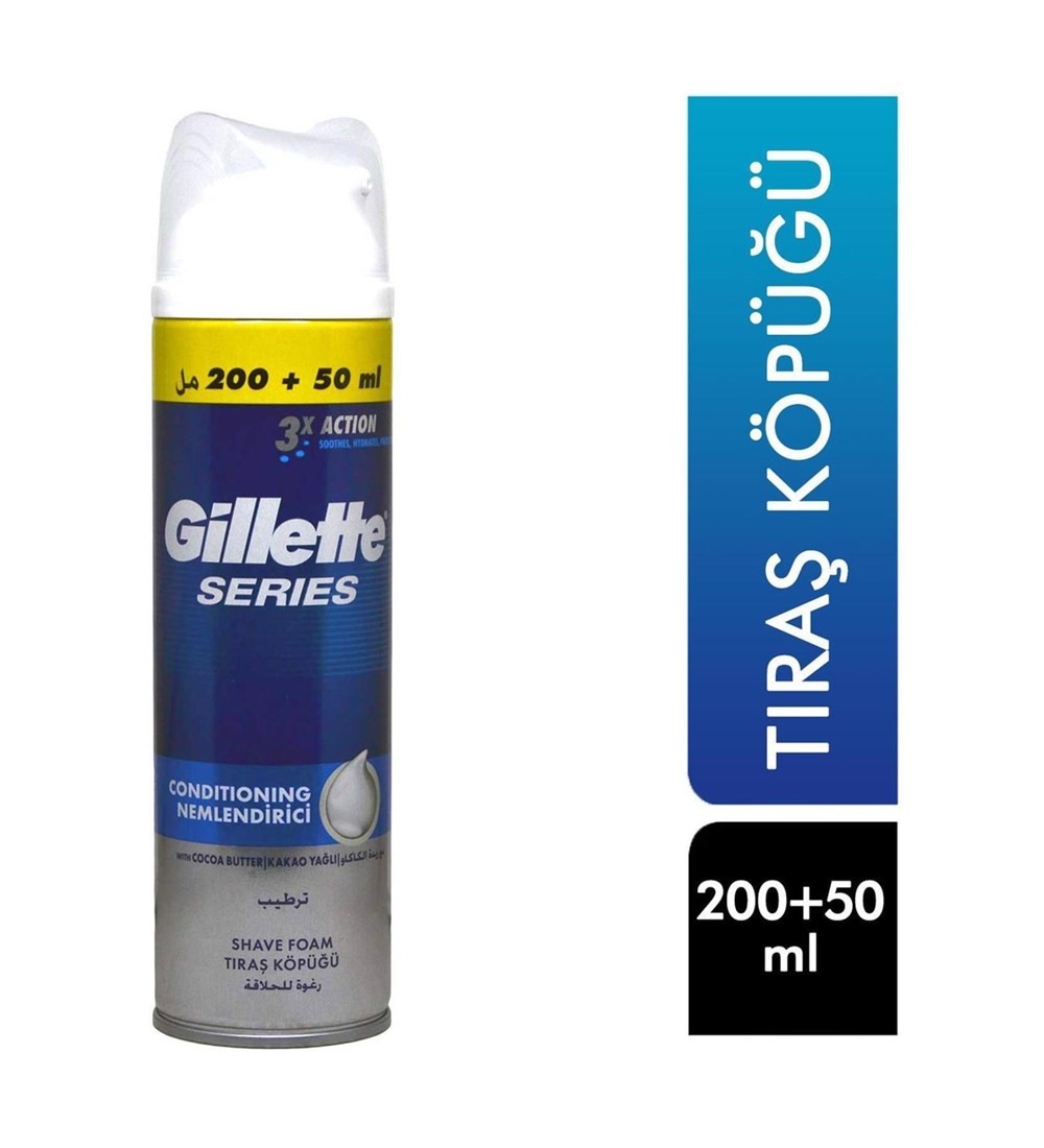 Gillette Series Nemlendirici Tıraş Köpüğü 250 ml