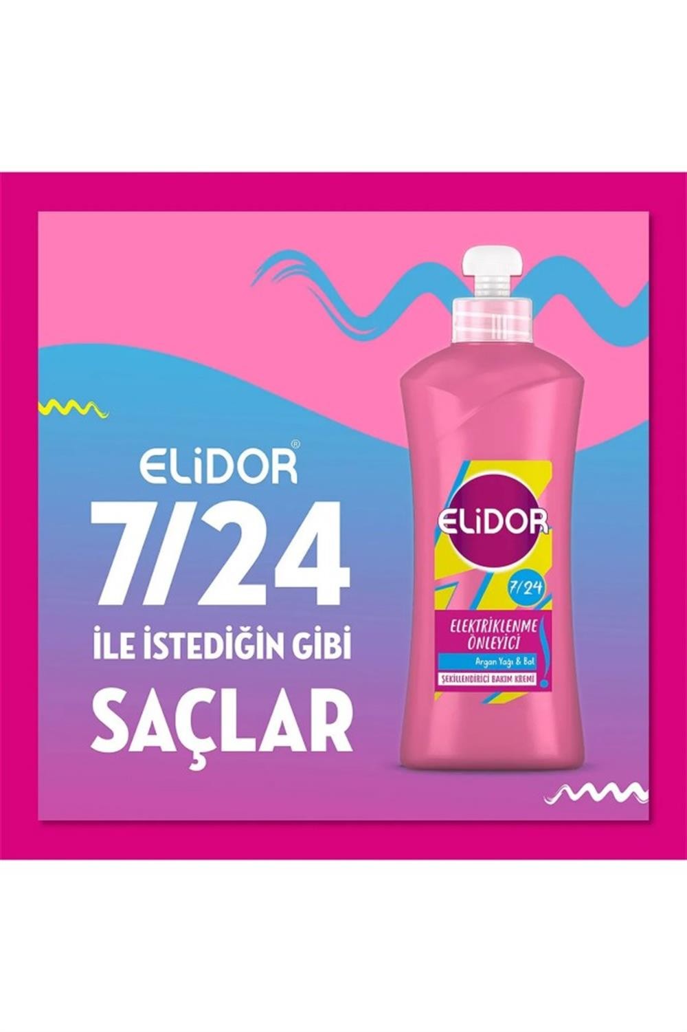 Elidor 7/24 Onarıcı Saç Bakım Kremi 300 ml