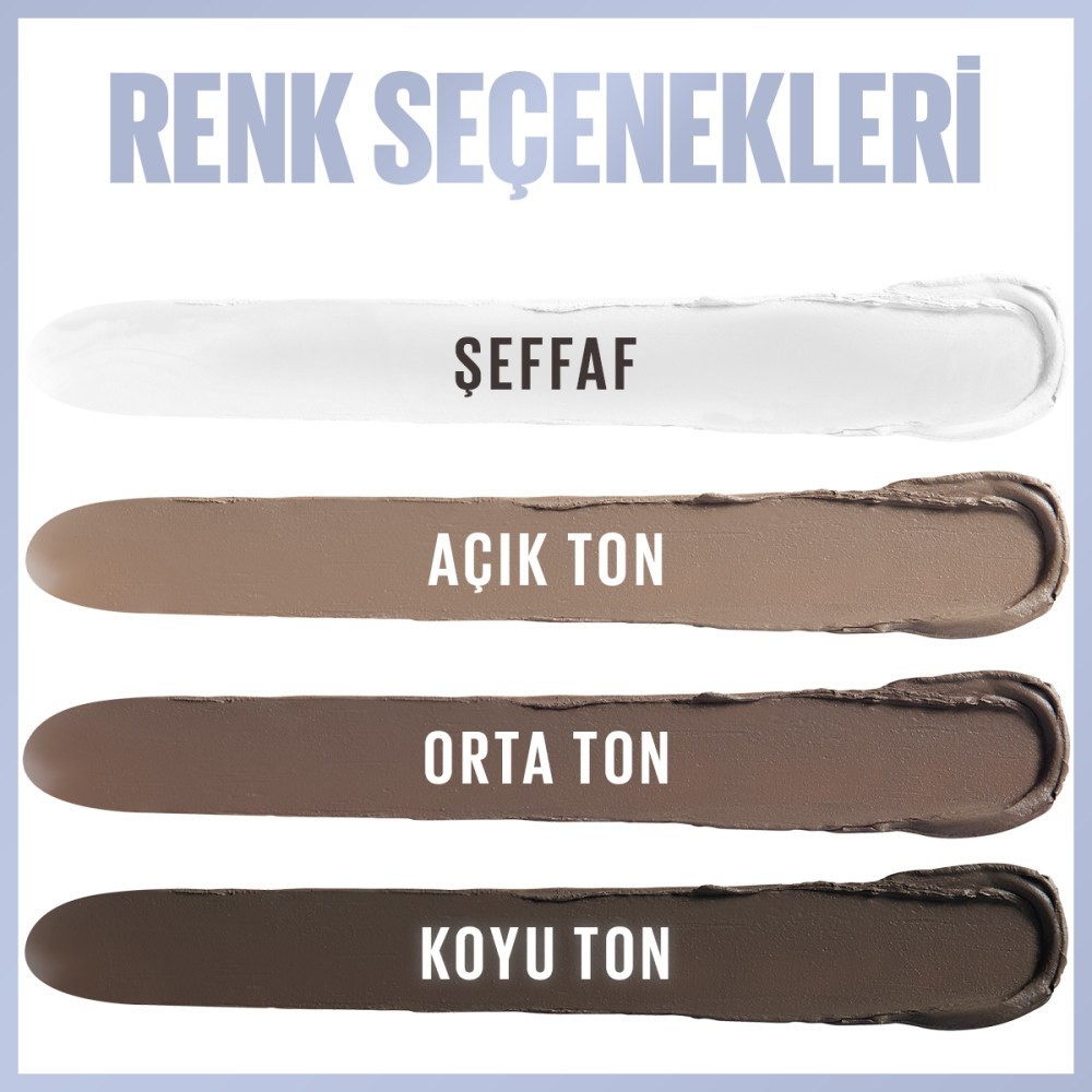 Maybelline New York Tattoo Brow Lift Kaş Kalemi- 00 Clear Şeffaf