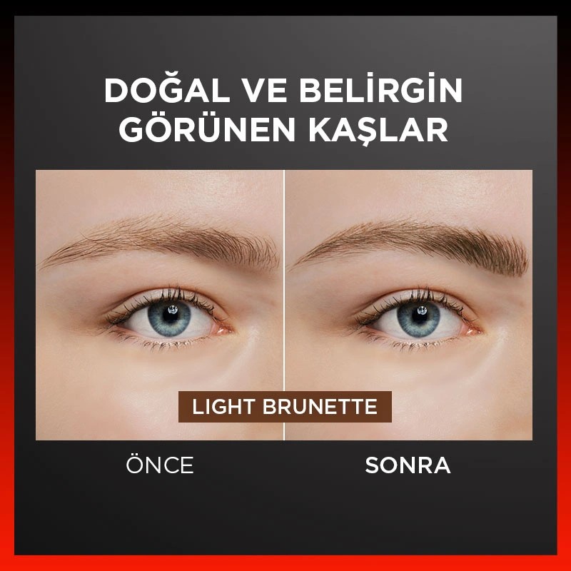 Loreal Paris Infaillible Faux Brow Ultra İnce Uçlu Kaş Kalemi Light Brunette