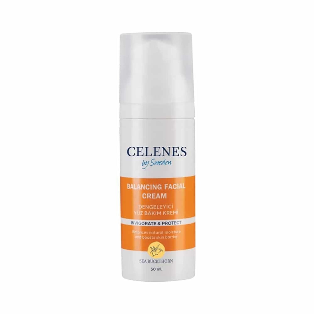 Celenes By Sweeden Sea Buckthorn Dengeleyici Yüz Bakım Kremi Yağlı ve Karma Cilt 50 ml