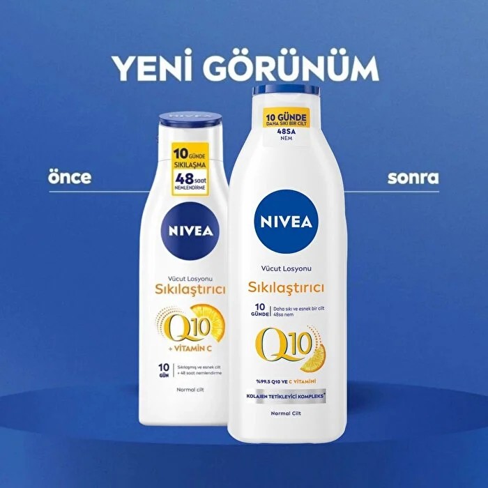 Nivea Q10 Sıkılaştırıcı C Vitamini Vücut Losyonu Vücut Sıkılaştırıcı Losyon 250ml