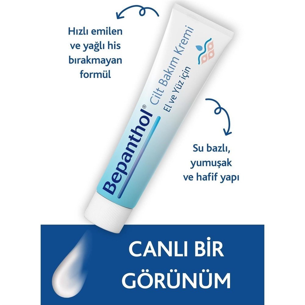 Bepanthol  El ve Yüz İçin Cilt Bakım Kremi 30 gr