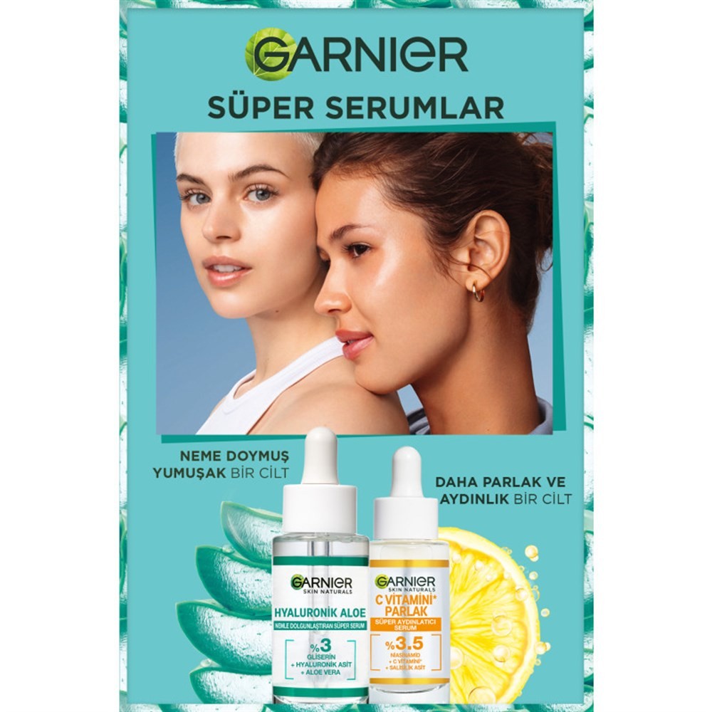 Garnier Serum Hyaluronik Aloe Vera Özlü Nemlendirme Etkili 30 ml