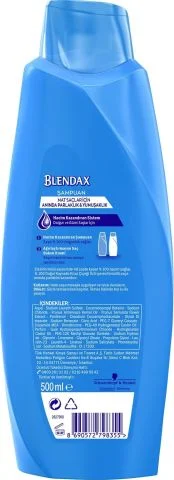 Blendax Şampuan Anında Parlaklık ve Yumuşaklık Etkili Kiraz Çiçeği Özlü 500 ml