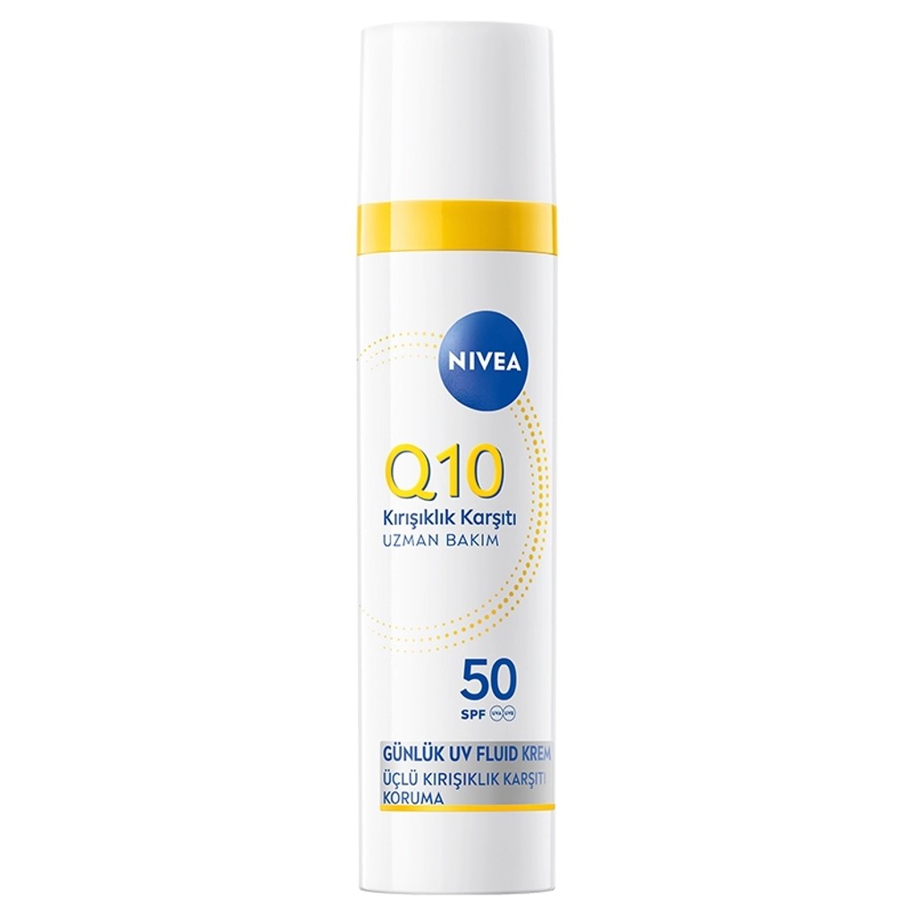 Nivea Q10 SPF50 Yüksek Güneş Korumalı Kırışıklık Karşıtı Gündüz Kremi 40 ml