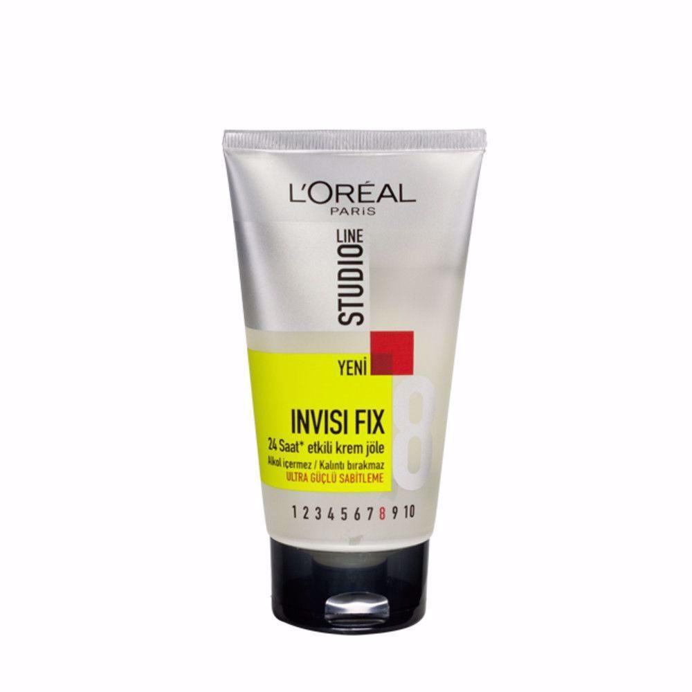 Loreal Paris 24 Saat Tutucu Güçlü Saç Jölesi - Studio Line Invisi Fix 150 ml No: 6