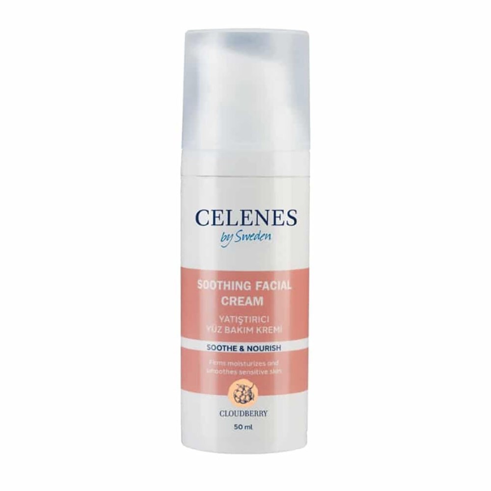 Celenes By Sweeden Cloudberry Yatıştırıcı Yüz Bakım Kremi 50 ml