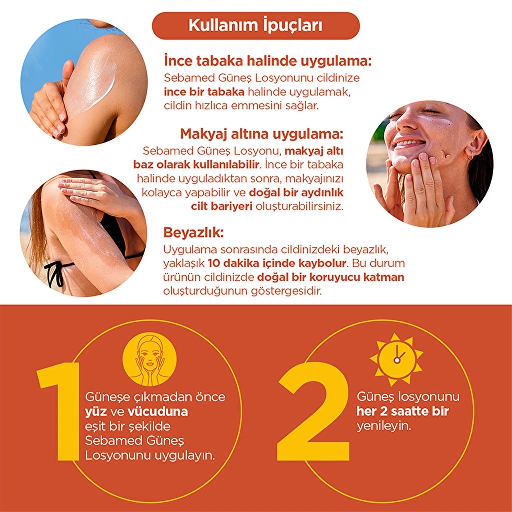 Sebamed Sun Care Suya Dayanıklı SPF 50+ Çok Yönlü Koruyucu Güneş Kremi 75 ml