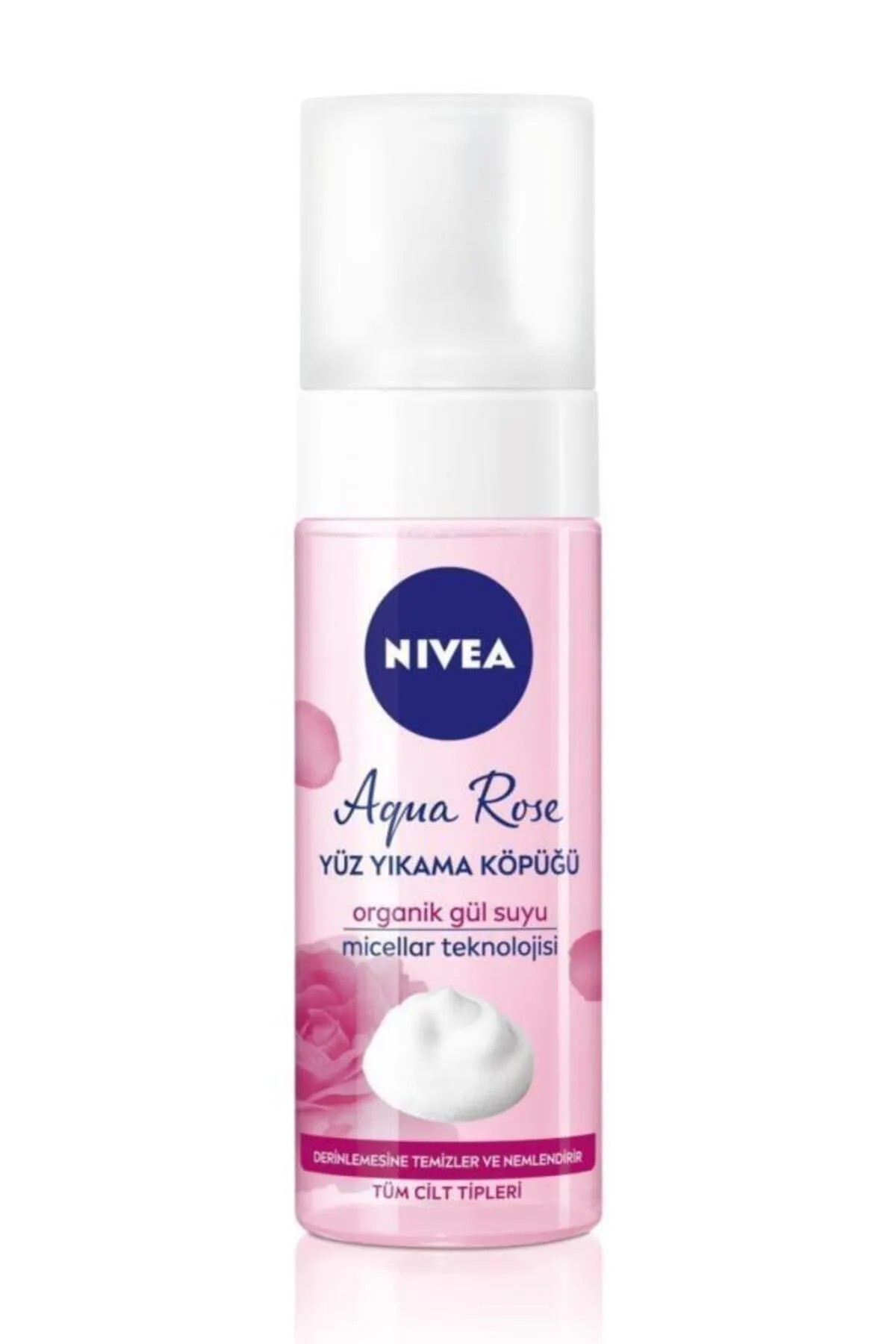 Nivea Aqua Rose Yıkama Köpüğü 150 ml