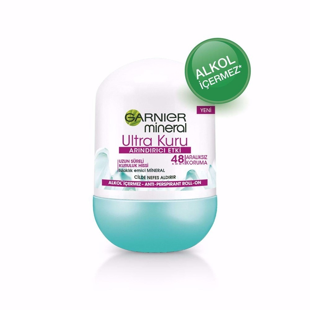 Garnier Anti-perspirant Kadın Roll On Deodorant Ultra Kuru Arındırıcı Etki 50 ml