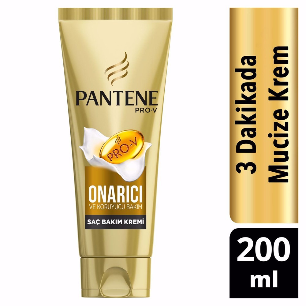 Pantene Saç Bakım Kremi - 3 Minute Miracle Onarıcı Koruyucu Etkili 200 ml