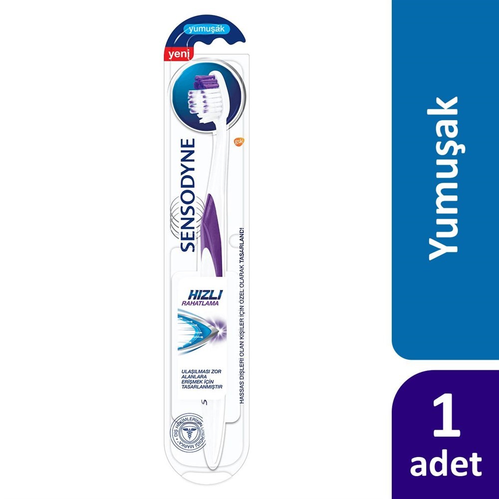 Sensodyne Diş Fırçası Hızlı Rahatlama Yumuşak Fırça