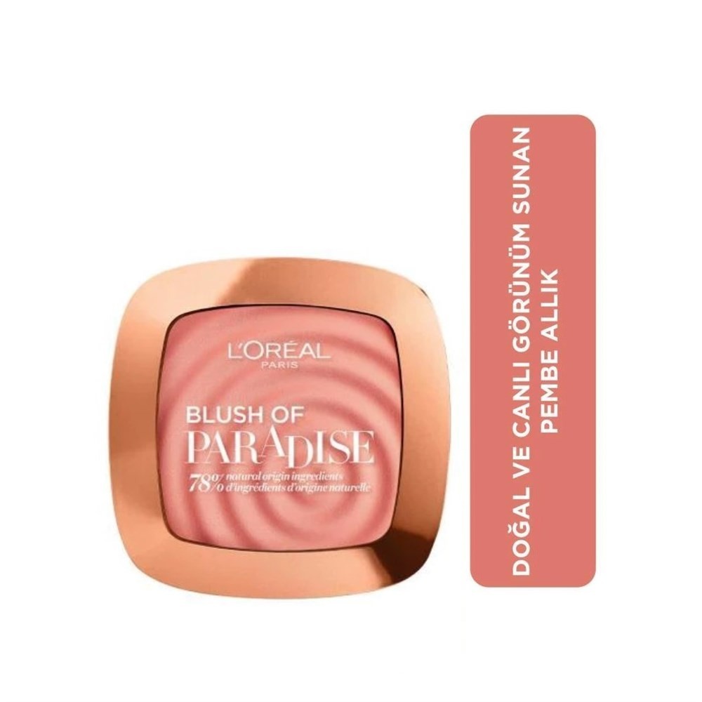 Loreal Paris Allık - Wake Up and Glow Blush 03 Melon Dollar Baby