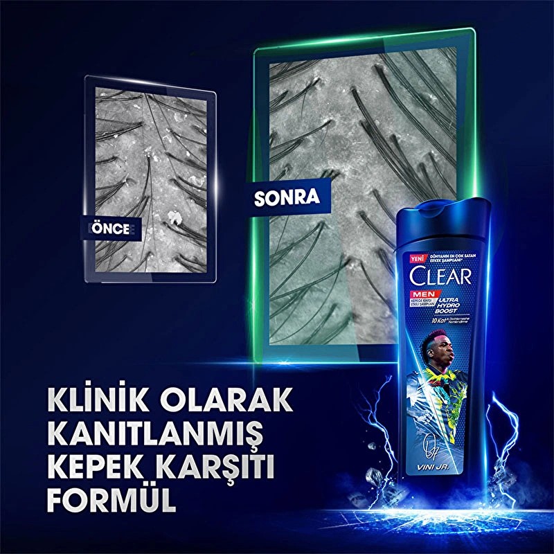 Clear Men Legends Vinicius Junior Şampuan 350 ml