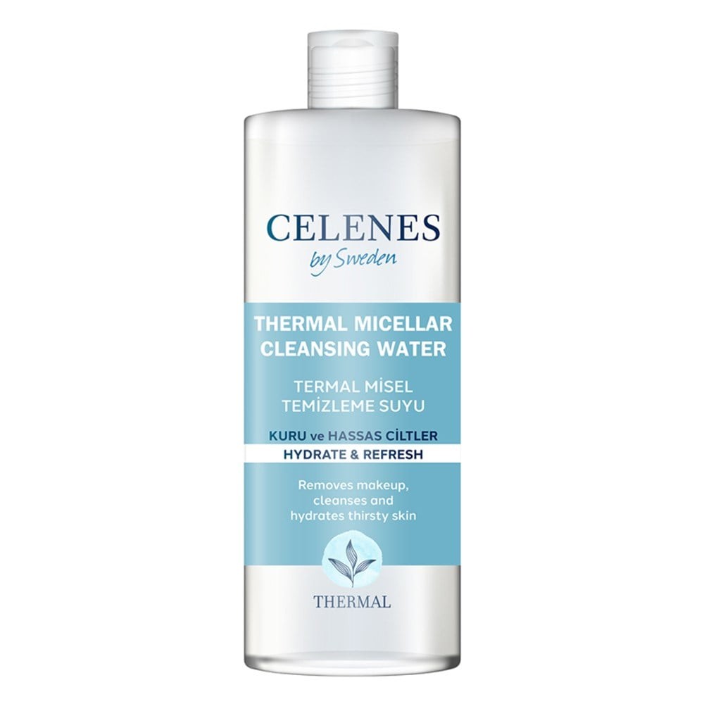 Celenes By Sweden Thermal Misel Temizleme Suyu Kuru ve Hassas Ciltler 250 ml