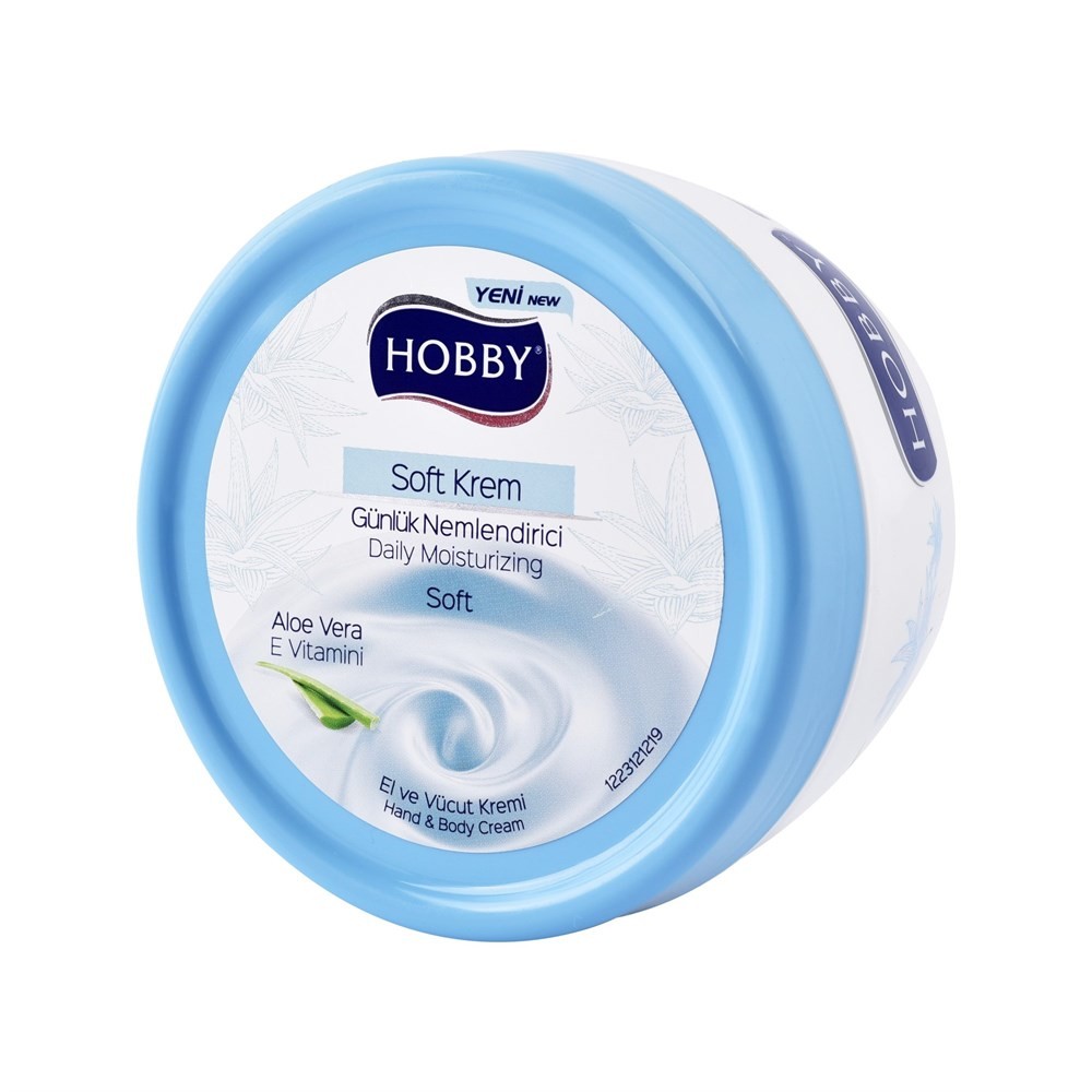 Hobby Soft El & Vücut Kremi Aloe Vera Özlü 250 ml