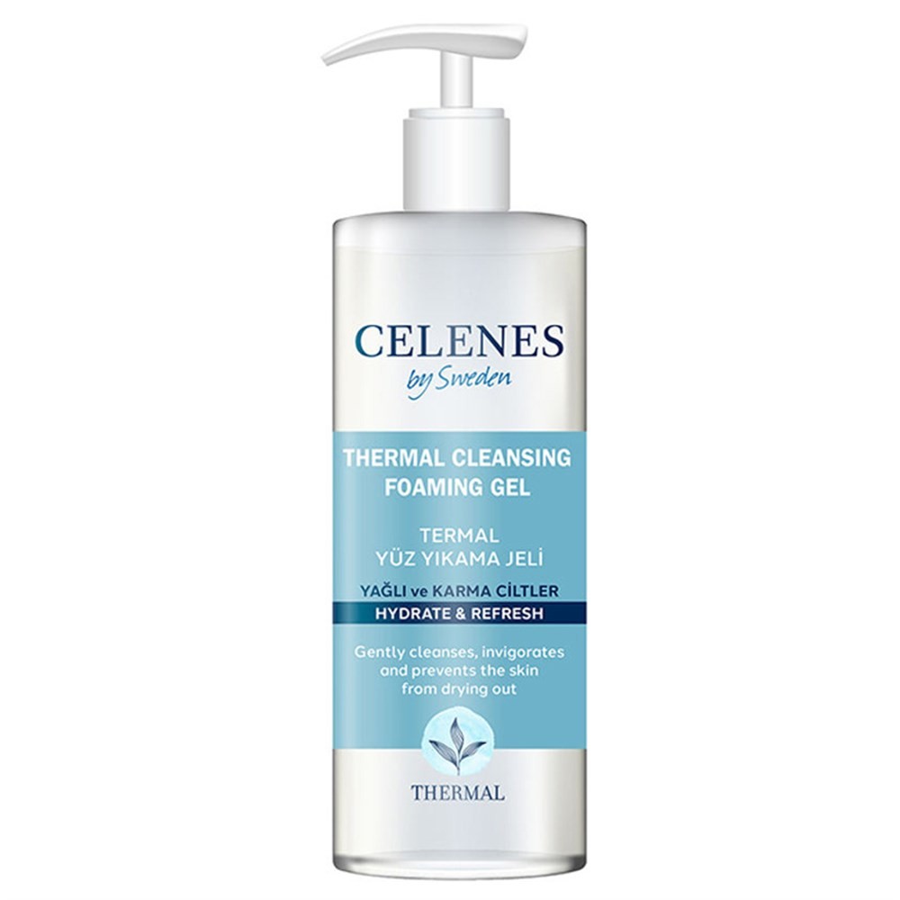 Celenes By Sweden Thermal Yüz Temizleme Jeli Yağlı ve Karma Ciltler 250 ml