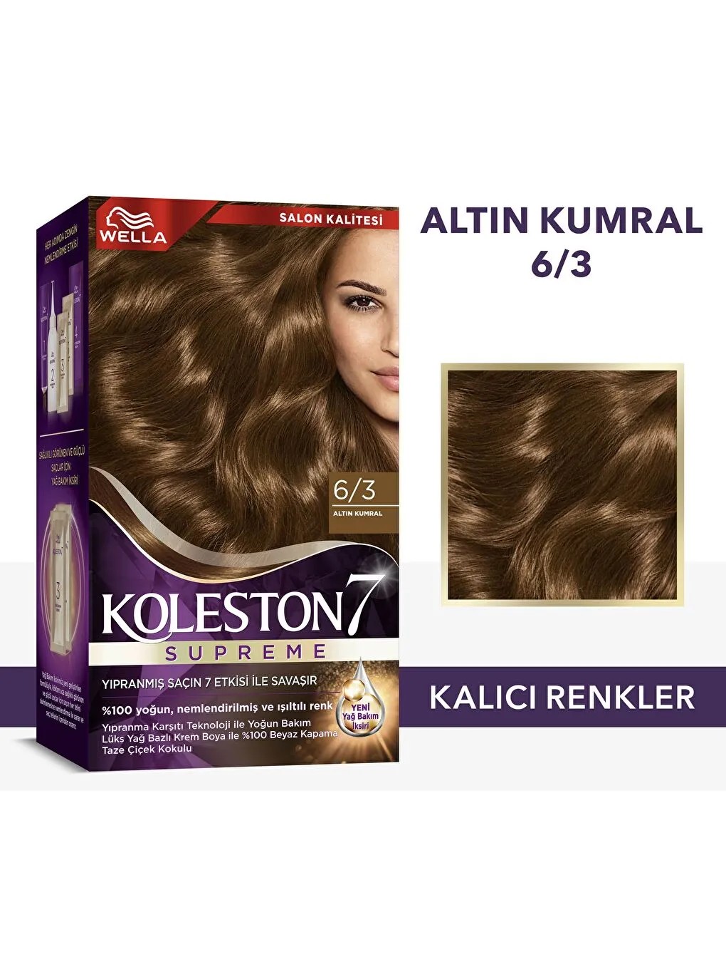 Koleston Kit Boya 6/3 Altın Kumral