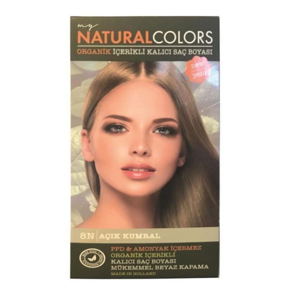 Natural Colors Organic Saç Boyası 8N Açık Kumral
