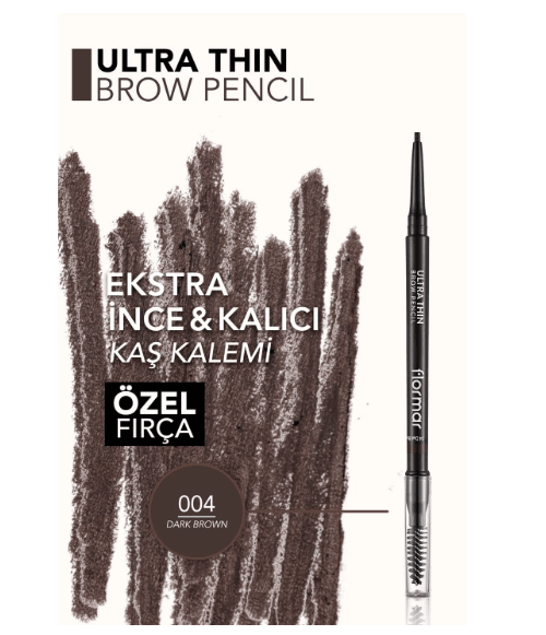 Flormar Eyebrow Pencil Kahverengi Kaş Kalemi No:402 Brown