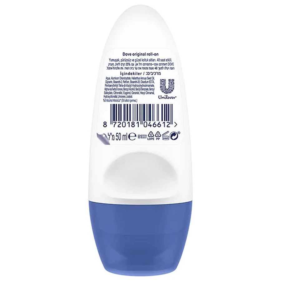 Dove Women Original Kadın Roll-On Deodorant 50 ml
