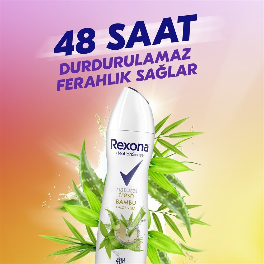 Rexona Kadın Deodorant Aloe Vera&amp;Bambu Özlü 150 ml