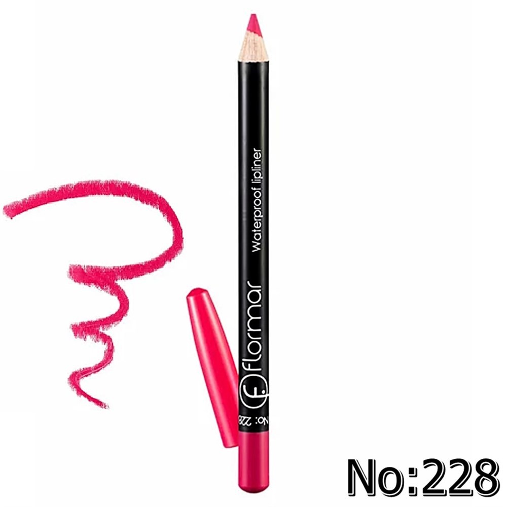 Flormar Dudak Kalemi Waterproof Lipliner 228 Saturated Pink