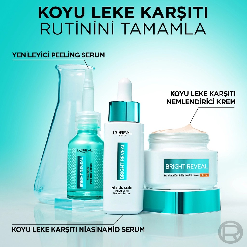 Loreal Paris Bright Reveal Sivilce, Güneş, Yaşlanma Lekelerinde Etkili Koyu Leke Karşıtı Serum 30 ml