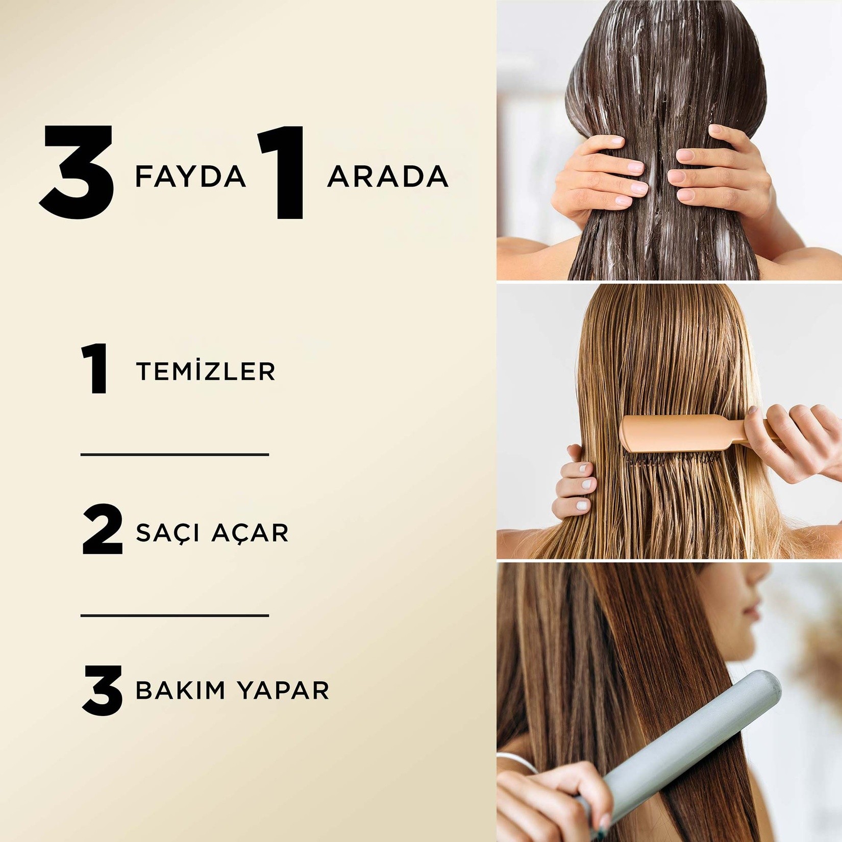 Pantene Şampuan 400 ml Kepeğe Karşı 3 ü 1 Arada
