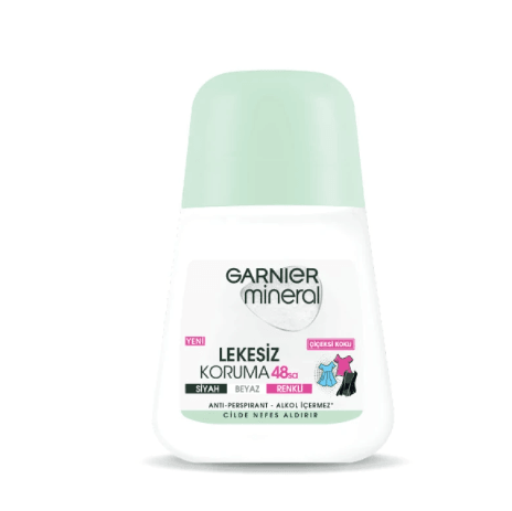 Garnier Roll On Kadın Deodorant Lekesiz Koruma Ferah Koku Etkisi 50 ml