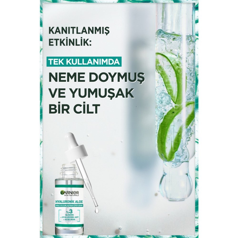 Garnier Serum Hyaluronik Aloe Vera Özlü Nemlendirme Etkili 30 ml