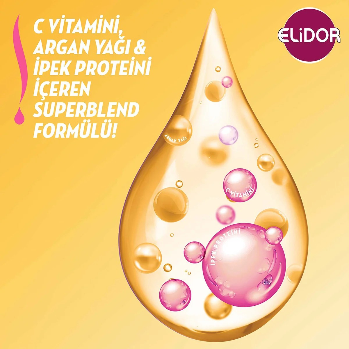 ELİDOR Şampuan İpeksi Yumuşaklık 400 ml
