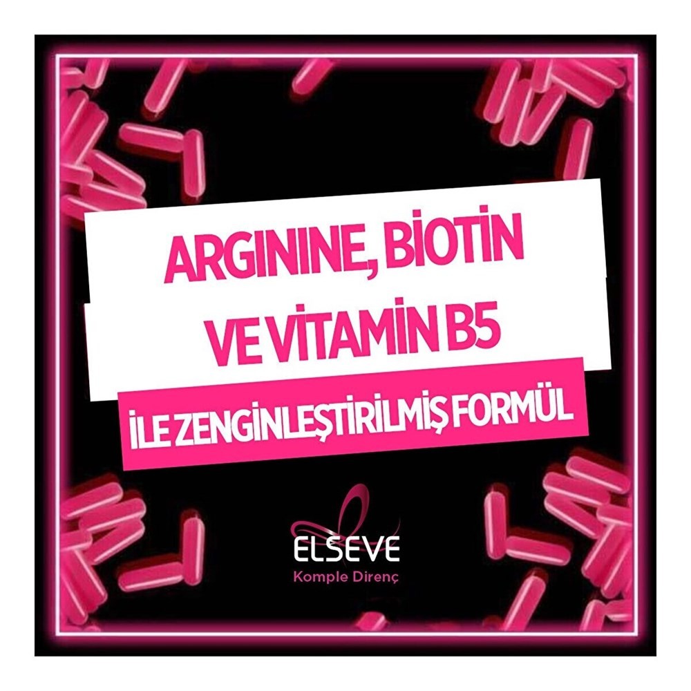 Elseve Şampuan Arginine Direnç X3 Dökülme Karşıtı 450 ml