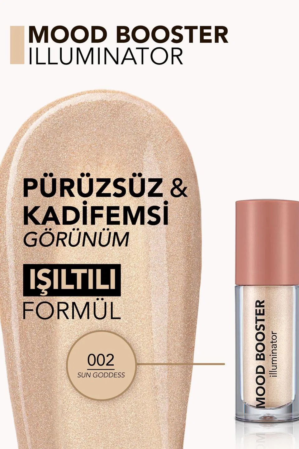 Flormar Mood Booster Likit Aydınlatıcı 002 Sun Goddess