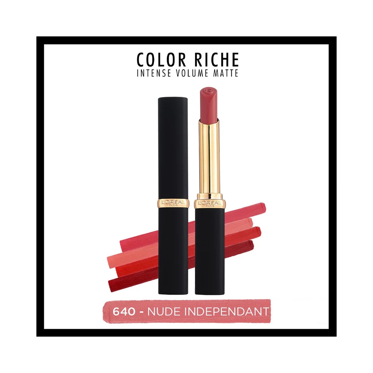 Loreal Paris Color Riche Intense Volume Matte Ruj 640 Nude independa