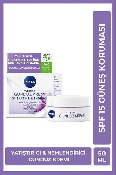 Nivea Face Care Gündüz Kremi 50ml Neml.Yatıştırıcı Üzüm Çek.Yağı