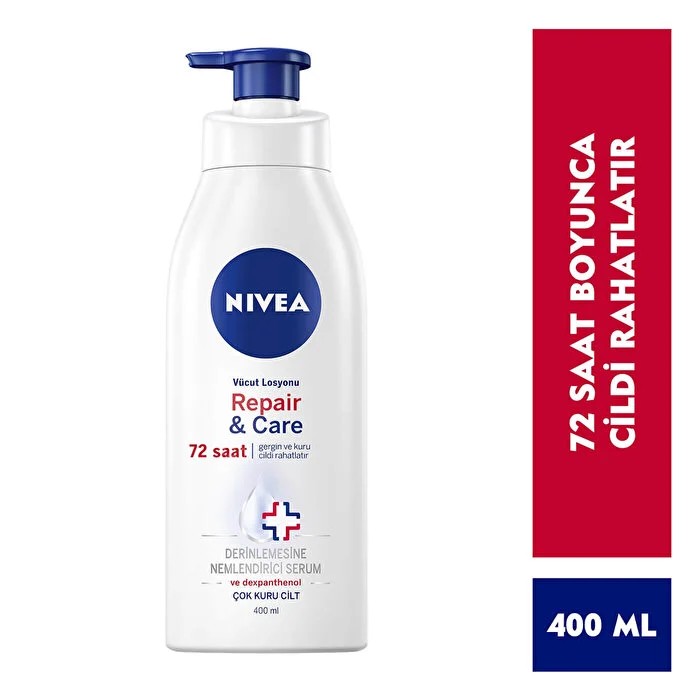 Nivea Body Lotion Repair&Care  72 saat  400 ml