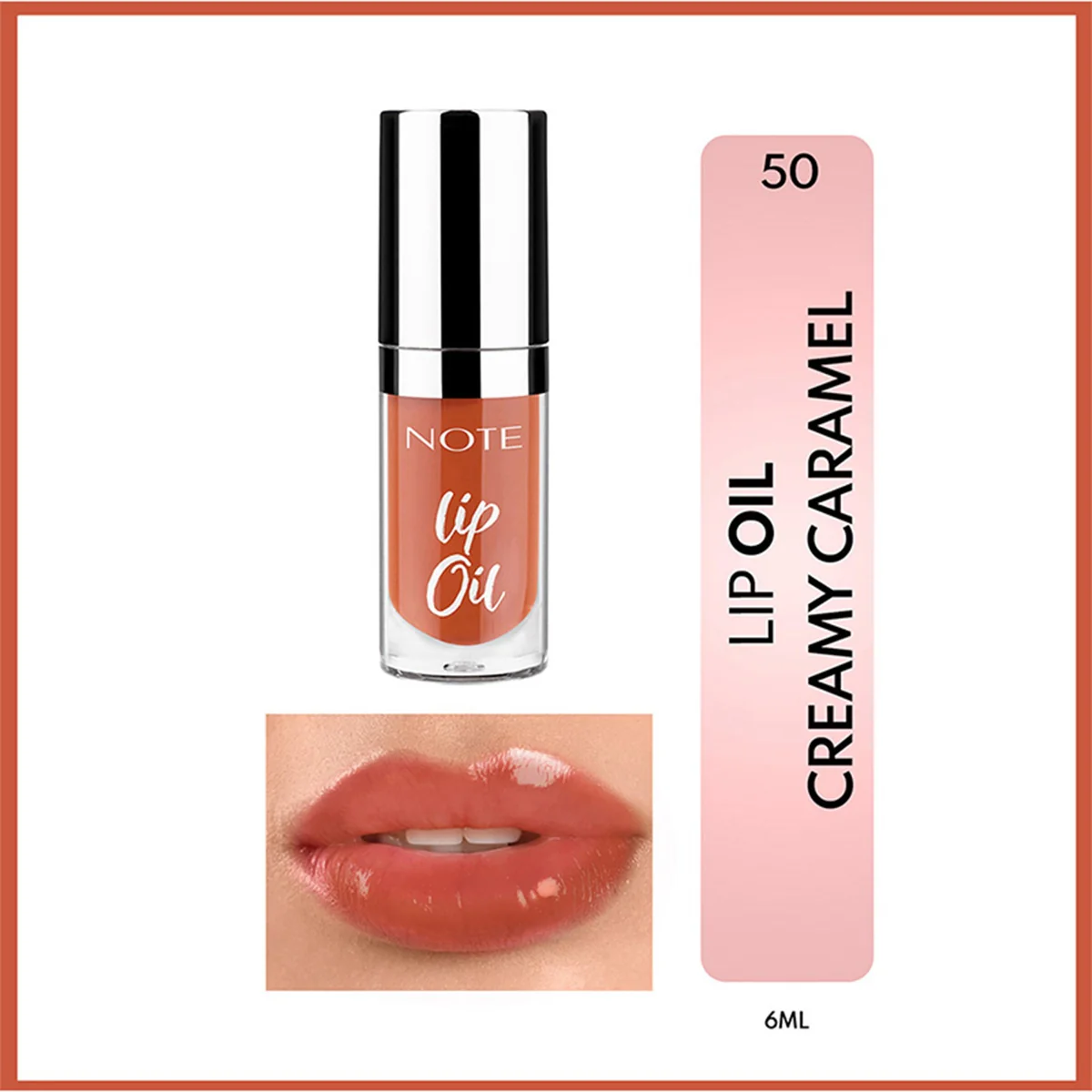 Note Lip Oil 50 Creamy Caramel