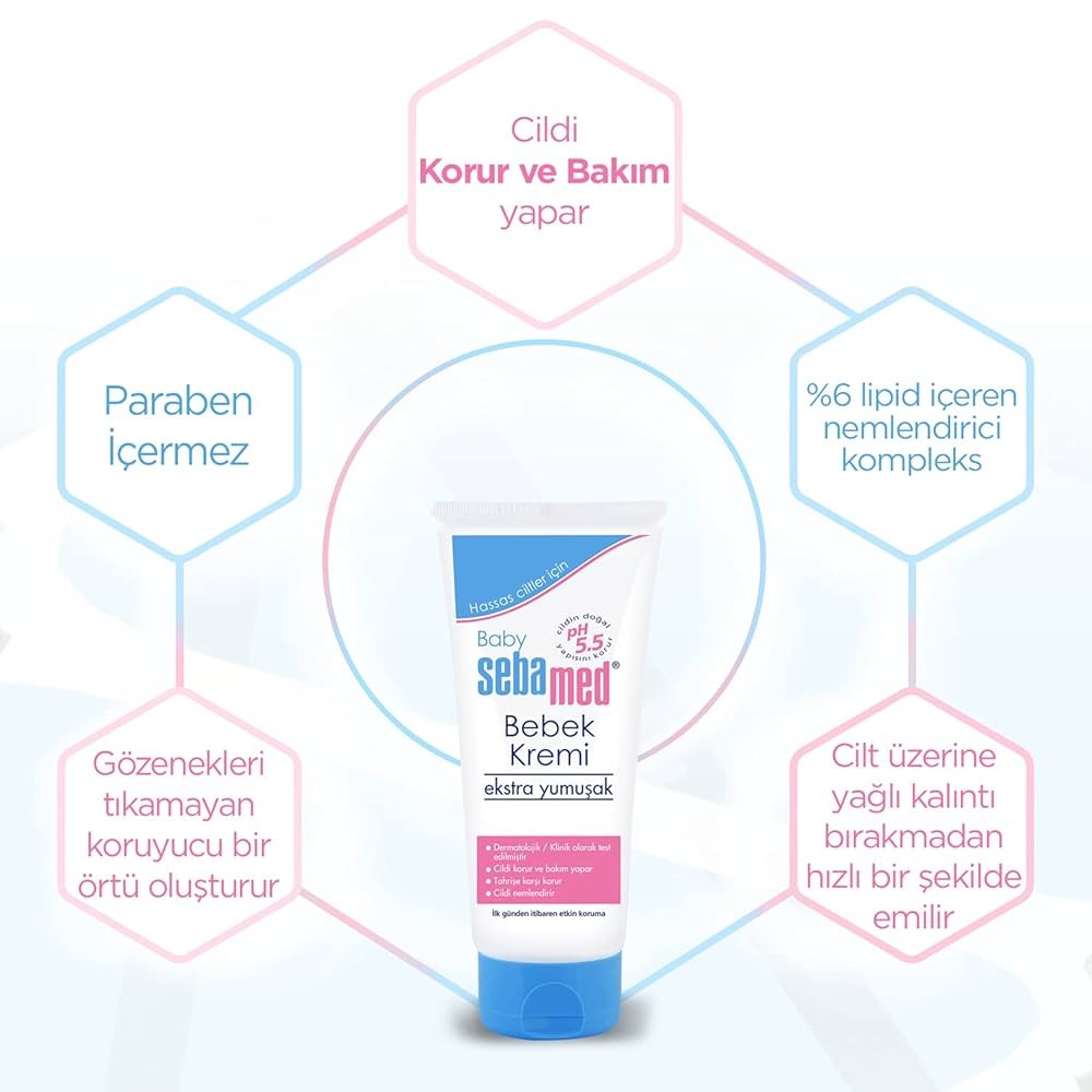 Sebamed Baby Bebek Kremi Extra Yumuşak 200 ml