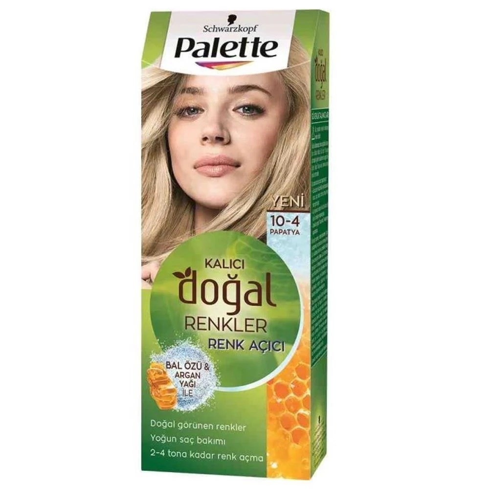 Palette Kalıcı Doğal Renkler Saç Boyası 10-4 Papatya