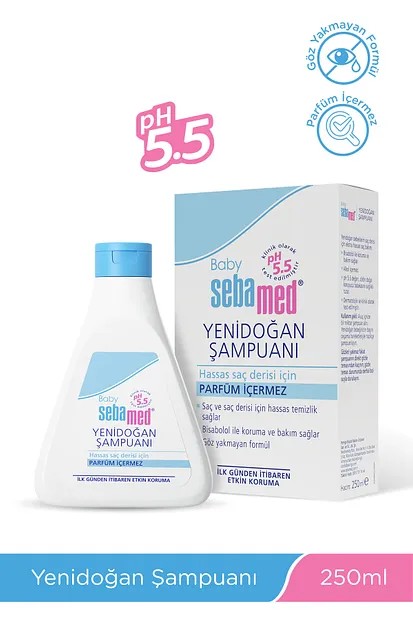 Sebamed Baby Yenidoğan Bebek Şampuanı 250 ml