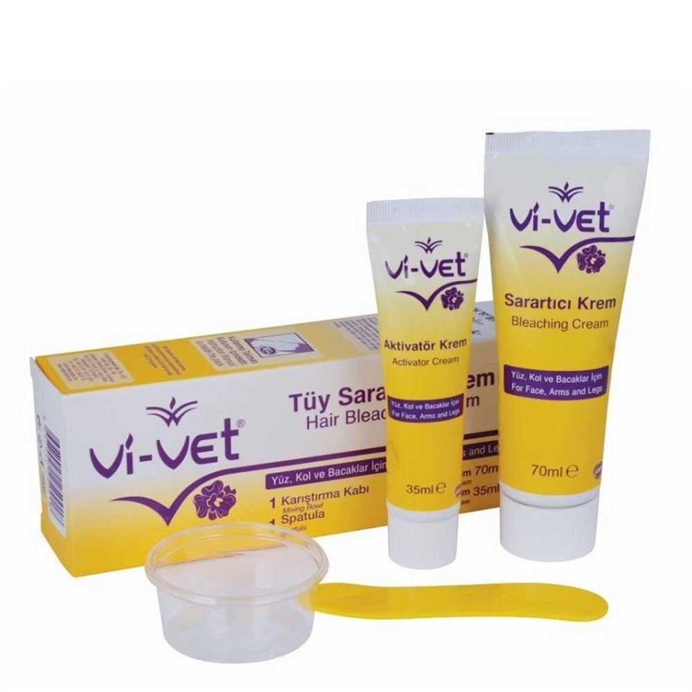 Vivet Tüy Sarartıcı Krem 70 ml + 35 ml