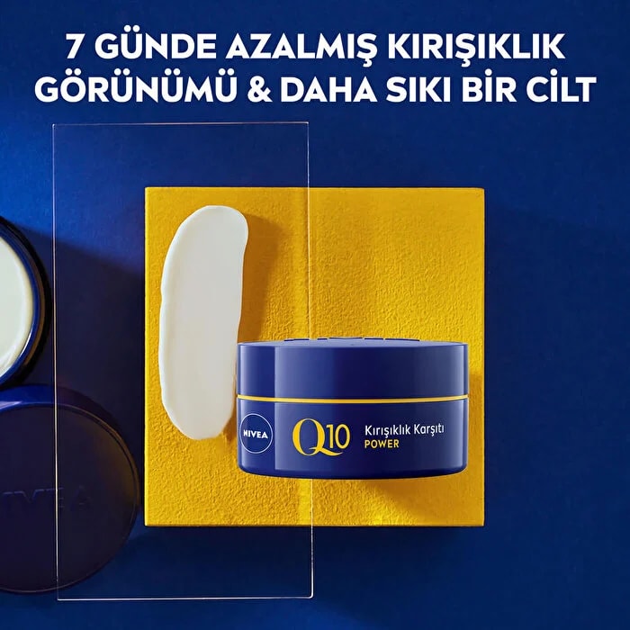 Nivea Q10 Cilt Sıkılaştırıcı Kırışıklık Karşıtı Yüz Gece Kremi 50 ml