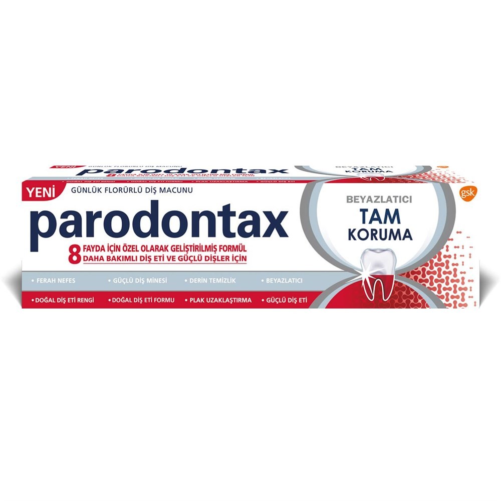 Parodontax Tam Koruma Beyazlatıcı Diş Macunu 75 ml