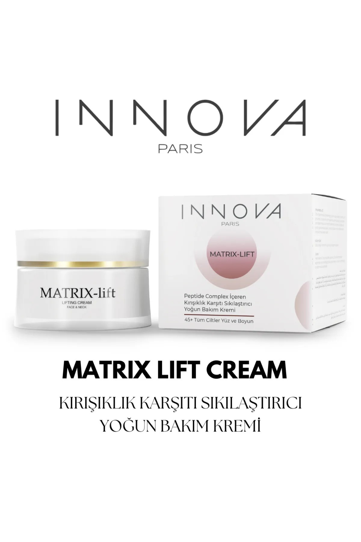 Innova Matrix-Lift Yaşlanma Karşıtı Bakım Kremi Lifting Cream 50 ml
