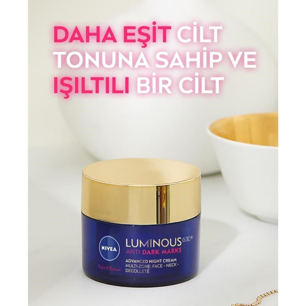 Nivea Leke Kremi Gece Cellular Luminous630 Anti-Spot 40 ml