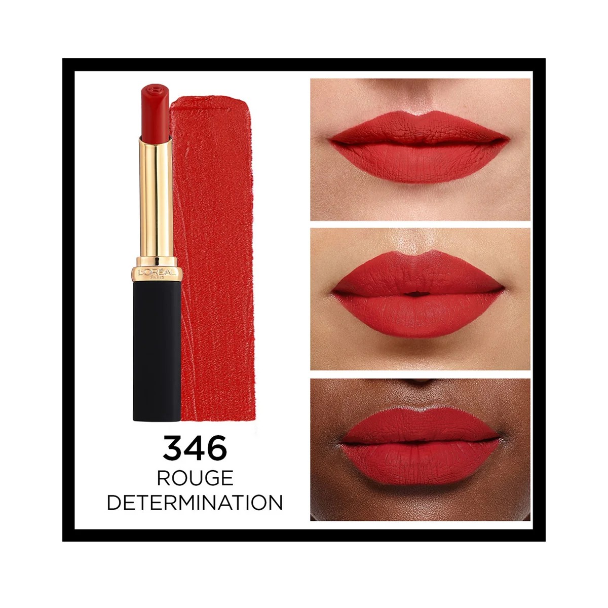 Loreal Paris Color Riche Intense Volume Matte Ruj 346 Rouge Determin